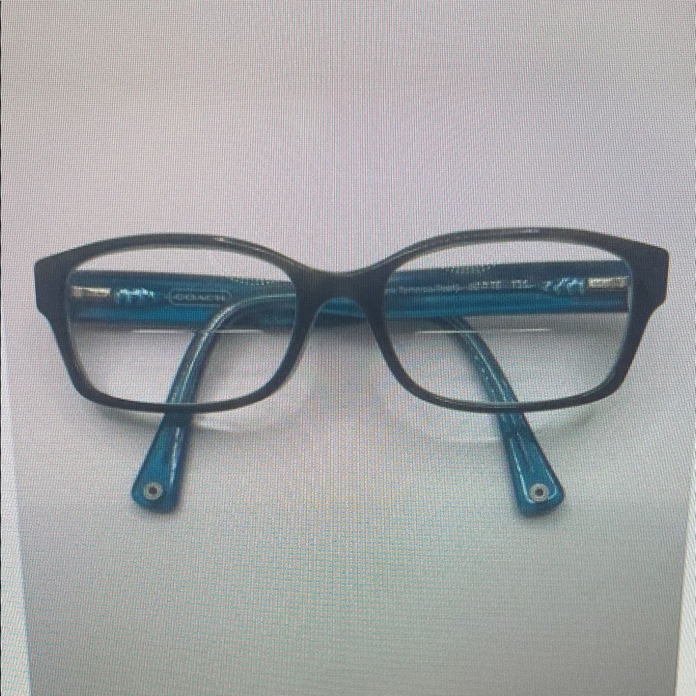 Coach Black and Blue Women's Glasses